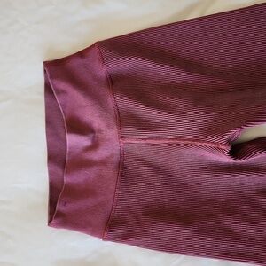 Offline by Aerie Thick Red Leggings/Tights. Sz Medium
